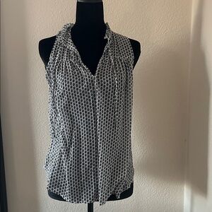 GAP Monochrome Geometric Blouse